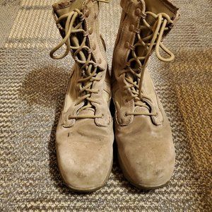 10.5 USED MEN'S BELLEVILLE COMPOSITE TOE SIDE-ZIP BOOTS /MILITARY/COMPOSITE TOE
